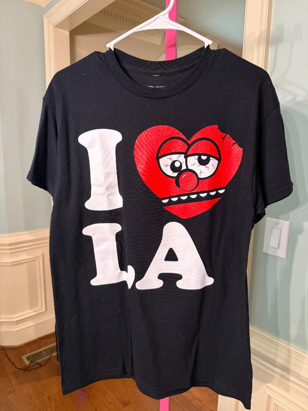 RARE Glogang Black I Love NY tee - Size M
